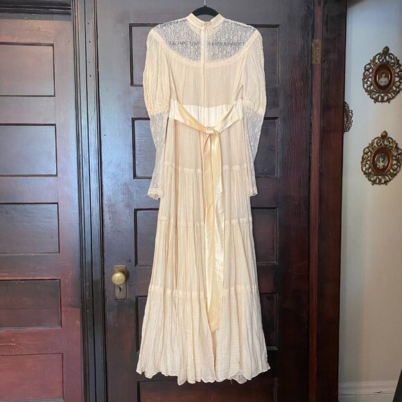 SOLD Vintage 70's Gunne Sax Dress - Picture 5 of 11
